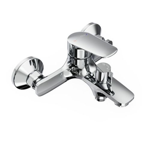 Смеситель для ванны Tokito HAPPO TOK-HAP-1014 настенный хром - фото 3