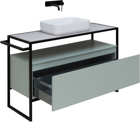 Тумба под раковину Allen Brau Priority 1.31004.PWM 120х50 напольная цвет зеленый