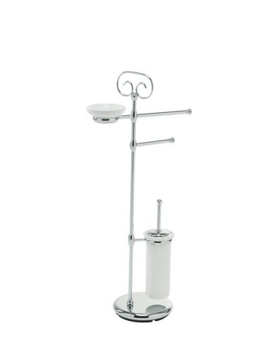 Стойка с аксессуарами для ванны Stil Haus Idra I21(08-BI)