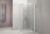 Душевой уголок Royal Bath HPVD RB9110HPVD-T 110х90 стекло прозрачное профиль белый без поддона