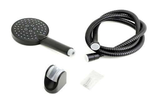 Душевой гарнитур Orange Style LM53b настенный черный - фото 5