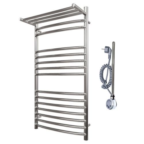 Полотенцесушитель электрический Point Альфа PN05150SPE 55х100 хром - фото 4