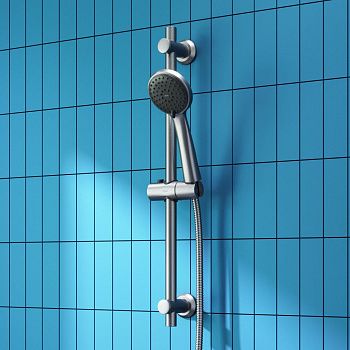 Душевой гарнитур Dorff Logic D0103000SS настенный нержавеющая сталь