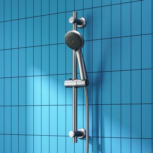 Душевой гарнитур Dorff Logic D0103000SS настенный нержавеющая сталь