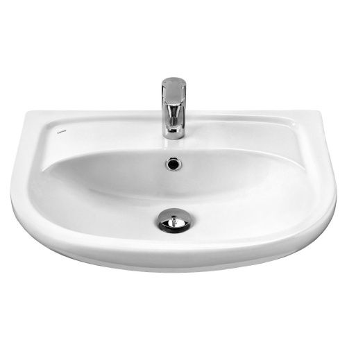 Раковина из сантехнического фарфора Santek Эллада WH110198 60х40 накладная цвет белый - фото 2