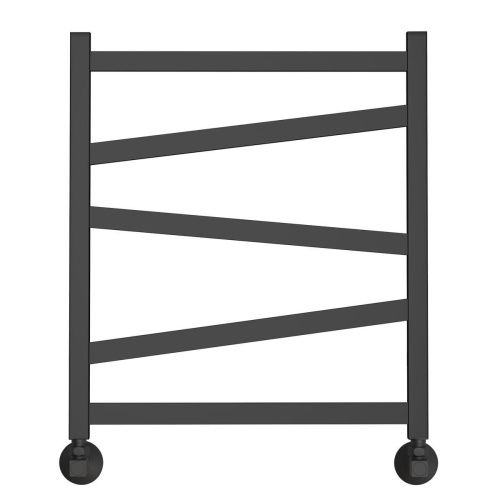 Полотенцесушитель водяной Point Феникс PN15156B 55х60 черный - фото 4