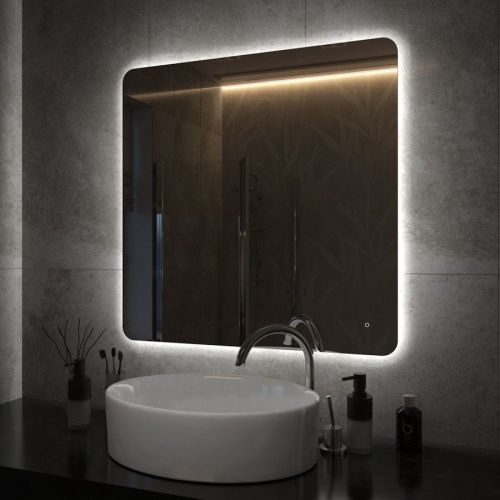 Зеркало с подсветкой Maretti Florenza FL148080P16EL 80х80 подвесное - фото 5