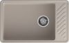 Кухонная мойка Granfest Quarz 51 песочный 75х50 цвет бежевый поверхность матовая