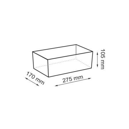 Корзина WasserKRAFT WB-110-S