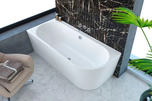 Ванна акриловая Kolpa-San DREAM SP 574370 180х80 угловая асимметричная без каркаса