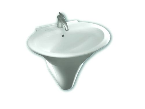 Раковина из сантехнического фаянса Hatria SCULTURE Y0LZ01 70х60 подвесная цвет белый