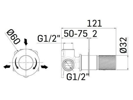 Переключатель потока Mamoli Tuttodunpezzo 273200000021