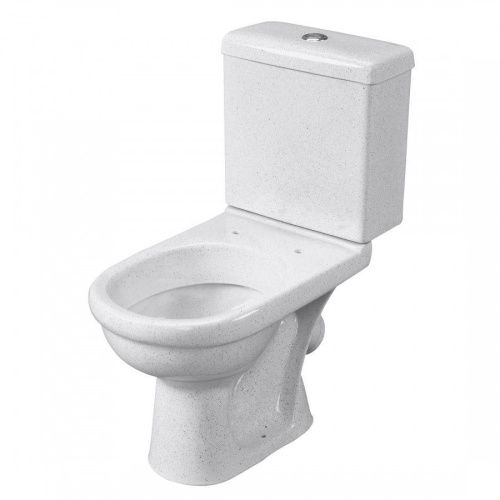 Унитаз-компакт напольный с бачком Santeri Визит 1P4053S0100BF белый с сиденьем каскадный смыв - фото 4