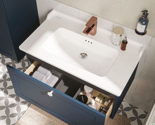 Смеситель Vitra Root Square A4273126EXP на раковину медь - фото 2