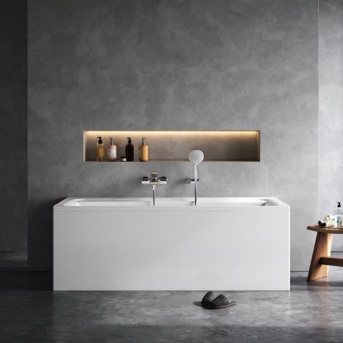 Ванна акриловая Am.Pm Inspire V2.0 W52A-170-075W-A 170х75 пристенная прямоугольная без каркаса - фото 4
