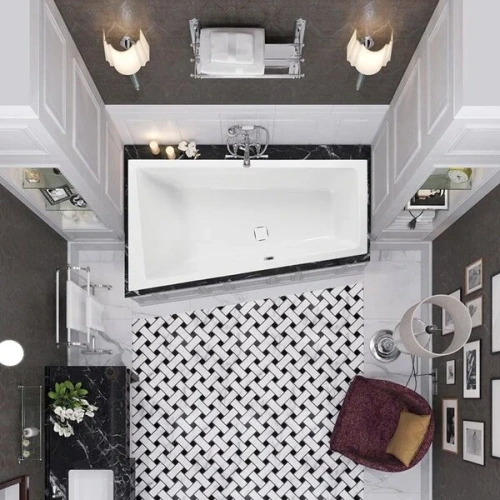 Ванна акриловая Vagnerplast Cavallo VPBA169CAV3LX-04 160х90 пристенная асимметричная без каркаса - фото 4