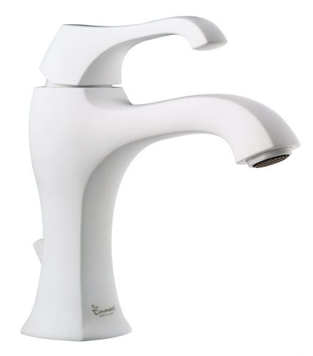Смеситель Emmevi Ares 76003/BIO на раковину белый