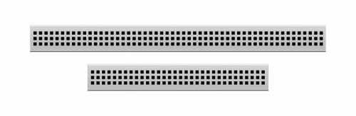 Душевой лоток PlastBrno DESIGN 1 SZA1650 70х5 хром - фото 2