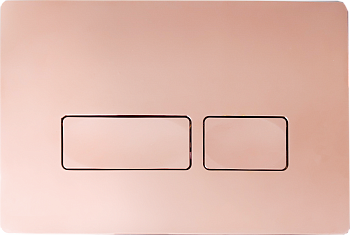 Клавиша смыва механическая Cerutti SPA CR02RG цвет розовое золото