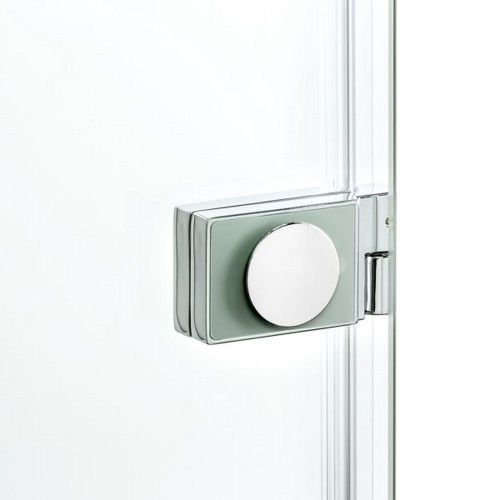 Душевая шторка на ванну New Trendy NEW SOLEO Chrome P-0083 110х140 стекло прозрачное профиль хром ориентация правая - фото 3