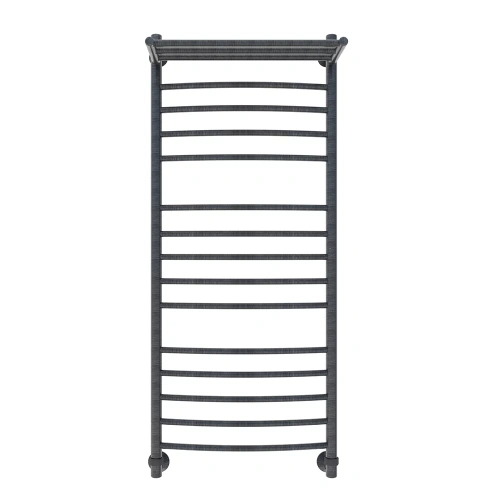 Полотенцесушитель водяной Veconi Nemi-B N12050GR-B 50х120 серый - фото 2