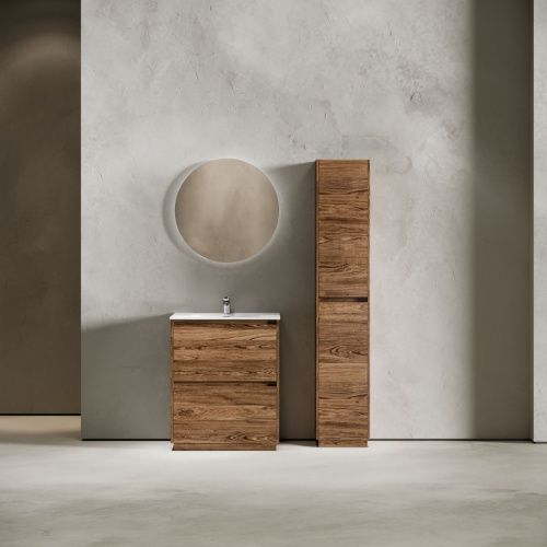 Тумба под раковину Sancos Libra Floor LB70FECH 70х50 напольная цвет коричневый - фото 2