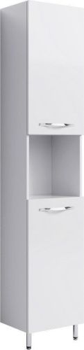 Шкаф-пенал Aqwella Y Agr.05.04 40х180 напольный цвет белый - фото 2