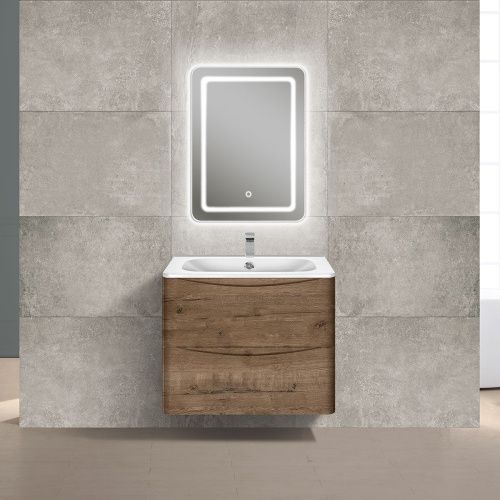 Тумба под раковину Vincea Paola VMC-2P600BT 60х50 подвесная цвет серый