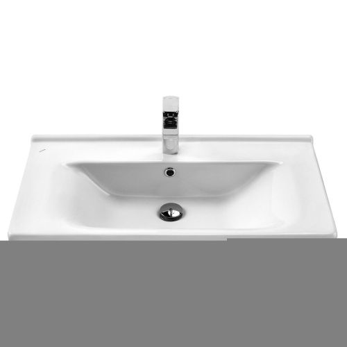 Раковина из сантехнического фарфора Santek Миранда WH302250 70х50 накладная цвет белый - фото 2