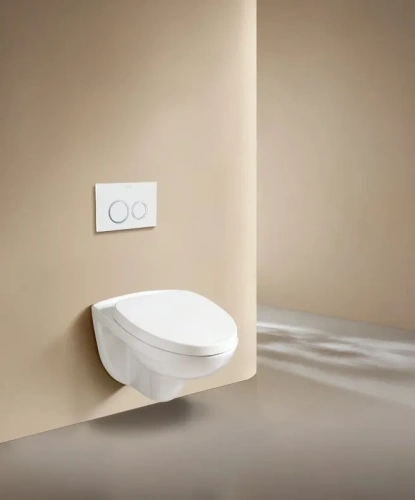 Чаша унитаза подвесная Arrow FB2649H цвет белый без сиденья безободковая каскадный смыв - фото 2