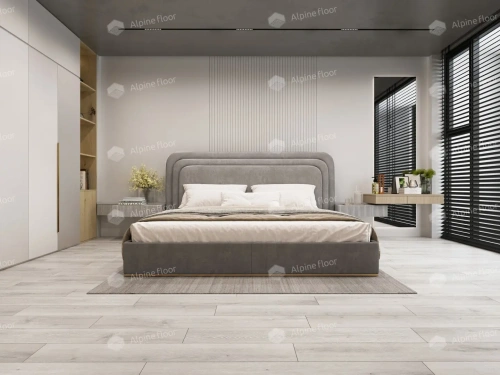 SPC ламинат Alpine Floor Classic ECO 134-5 MC Ясень Серый толщина 0.4 см 43 класс 1220х183 - фото 3