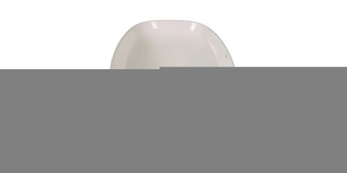 Раковина из сантехнического фарфора Sintesi SIN-LVB-APP-405 60х40 накладная цвет белый без отверстий под смеситель - фото 5