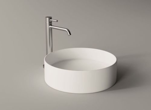 Раковина керамическая Alice Hide 31140101 40х40 накладная цвет белый - фото 3