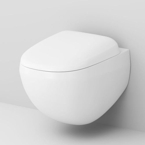 Чаша унитаза подвесная Am.Pm Sensation C301700WH цвет белый без сиденья безободковая каскадный смыв - фото 5