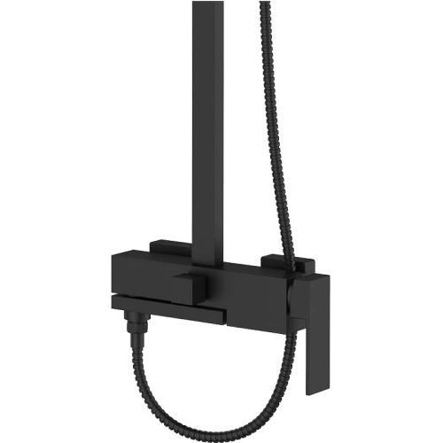 Душевая стойка Agger Great A2893344 настенная цвет черный - фото 4