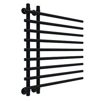 Полотенцесушитель водяной Veconi Tufo T801070B 70х80 черный