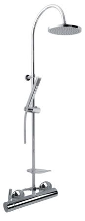 Душевая стойка Fiore 44CR5189 настенная цвет хром