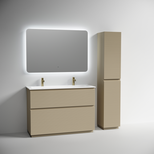 Тумба под раковину Sancos FOLK Floor FL120FCP 120х40 напольная цвет бежевый - фото 4