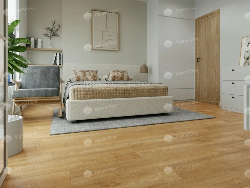 SPC ламинат Alpine Floor Sequoia ECO 6-14 SPC Секвойя Пуро толщина 0.4 см 43 класс 1220х183 - фото 3