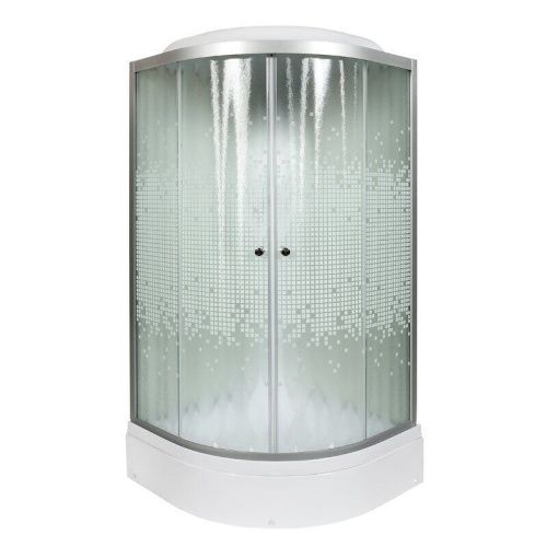 Душевая кабина AvaCan L710EL 100х100 четверть круга с крышей ориентация универсальная - фото 2