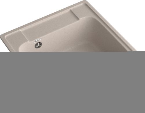 Кухонная мойка Granfest Quarz 48 песочный 50х50 цвет бежевый поверхность матовая - фото 2