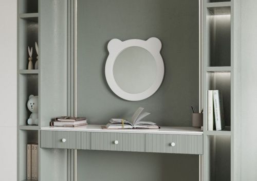 Зеркало Aquaton Каспер 1A283302CRE20 50х50 подвесное - фото 3