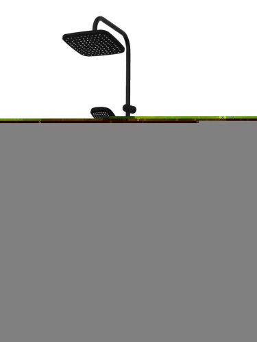 Душевая стойка Orange Lutz M04-944b настенная цвет черный - фото 2