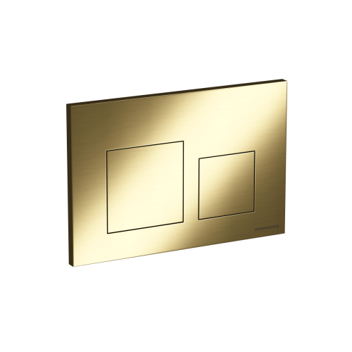 Клавиша смыва механическая Ceramica Nova Balance/Square CN12-002BG цвет золото - фото 2