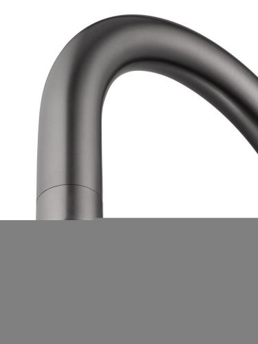 Смеситель для кухни Wonzon & Woghand WW-3211-BGG на мойку серый - фото 3