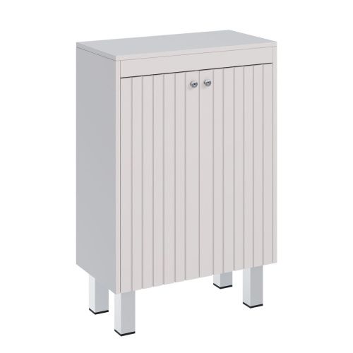 Шкаф LeMark Romance LM07R35N-SH 60х80 напольный цвет белый - фото 2