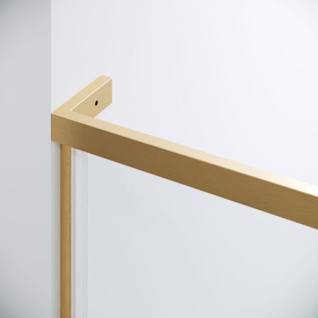 Душевой уголок Grossman Pragma 120.K33.03.1280.32.00 120х80 стекло прозрачное профиль золото без поддона