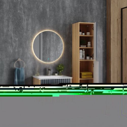 Тумба под раковину Onika Дайлер 106151 60х50 подвесная цвет белый/бежевый - фото 5