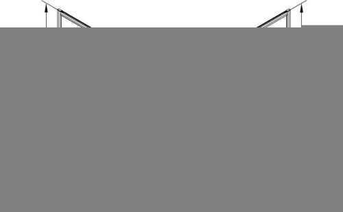 Душевая шторка на ванну с боковой стенкой Aquanet AE10-B-160H150U-CP + AE10-F-70H150U-CP 160х150 стекло прозрачное/шелкография профиль хром ориентация универсальная - фото 3