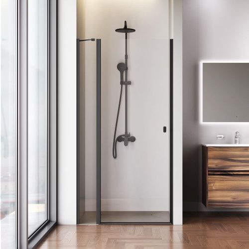 Душевая дверь Am.Pm Sunny W87G-100-1P-BT 100х190 стекло прозрачное профиль черный - фото 3